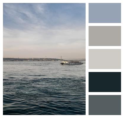 Istanbul Sea Bosphorus Bridge Image